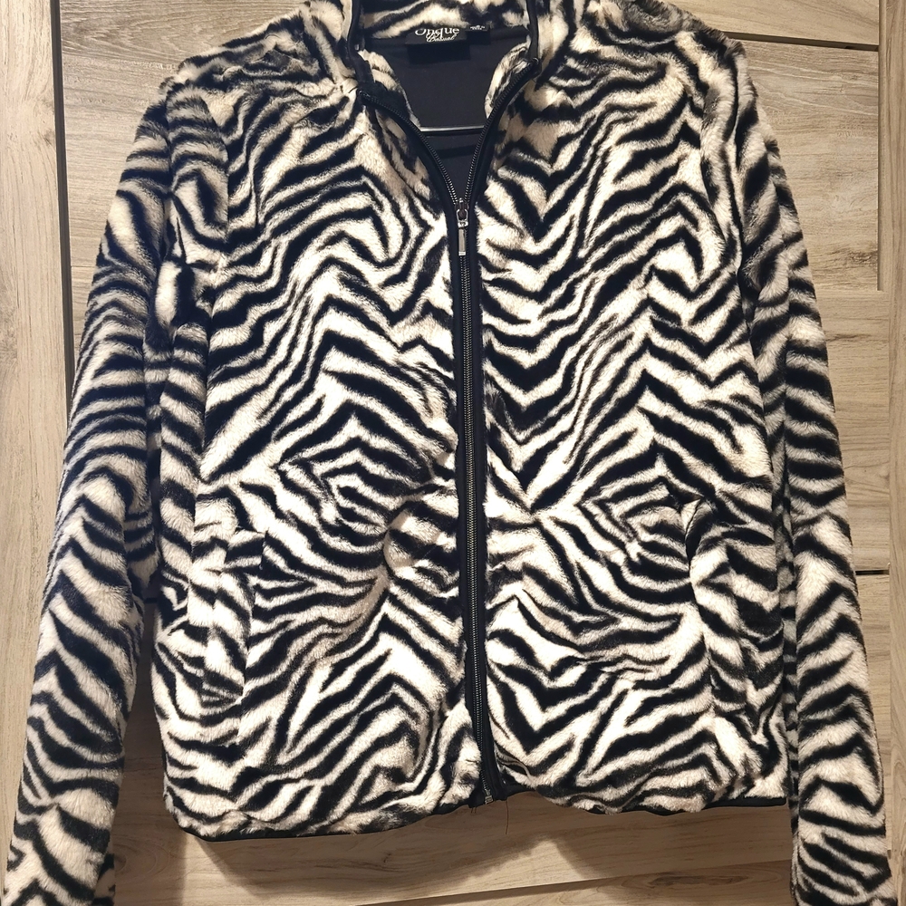 Zebra Print Women's Jacket